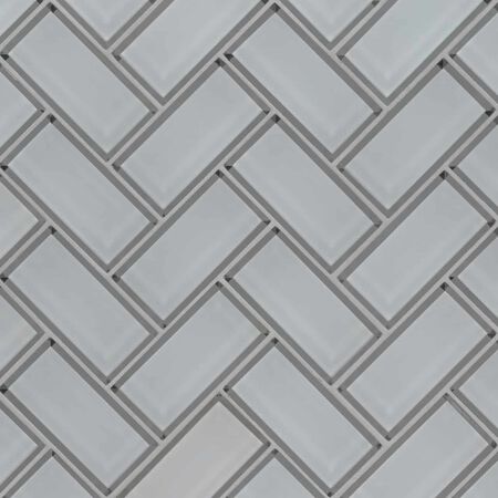 Mosaic Ice Bevel Herringbone