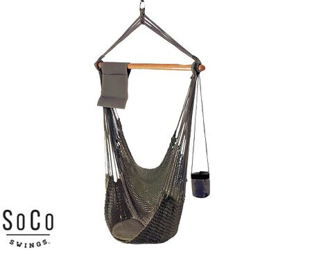 Soco Seaside High Tide Hammock Chair Biscuit