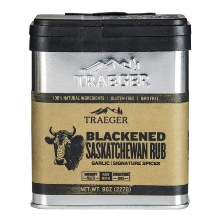 Traeger Blackened Saskatchewan Garlic and Spices Seasoning Rub 8.25 oz.
