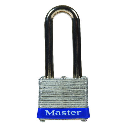 Master Lock 1-5/16 in. H X 1-5/8 in. W X 1-9/16 in. L Laminated Steel Double Locking Padlock