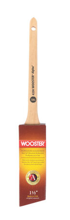 Wooster Alpha Professional 1 1/2 in. W Angle Synthetic Blend Paint Brush