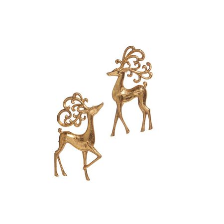 Raz Imports 5.25 in. ORNATE DEER ORNAMENT