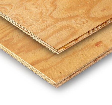 Plywood Tongue and groove Pine 4' x 8' x 3/4"
