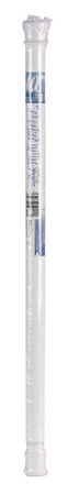 Zenith Products Shower Curtain Rod 40 in. L White