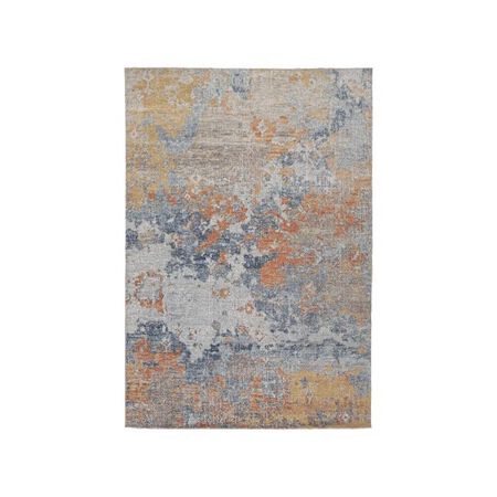 Signature Design by Ashley Wraylen 94 in. W X 120 in. L Multi-Color Ethereal Polypropylene Area Rug