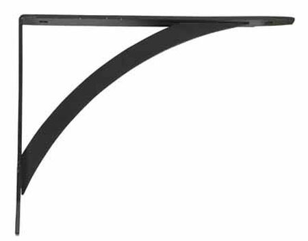 John Sterling Powder-Coated Steel Elegant Shelf Bracket