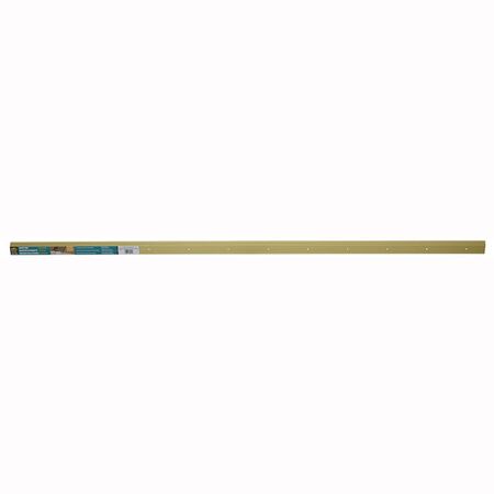M-D 5/8 in. H X 72 in. L Prefinished Brass Aluminum Carpet Gripper M-D 5/8 in. H X 72 in. L Prefinished Brass Aluminum Carpet Gripper