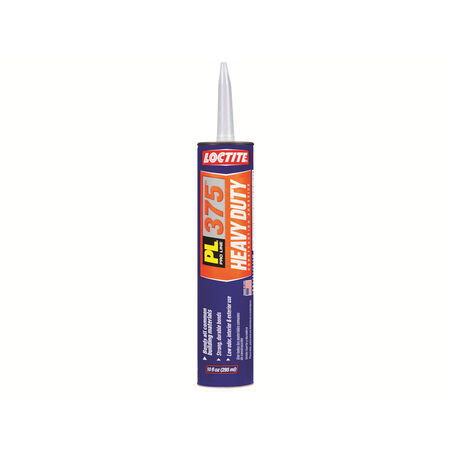 Loctite PL 375 Synthetic Elastomeric Polymer Construction Adhesive 10 oz.