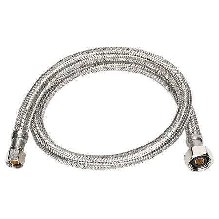 Ace 3/8 in. Compression x 1/2 in. Dia. FIP Stainless Steel Faucet Supply Line 30 in.