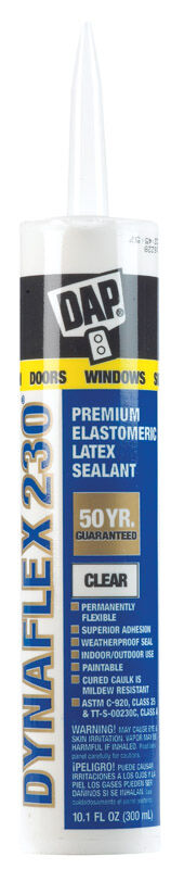 Dap Dynaflex 230 Clear Elastomeric Door Trim And Window Sealant 10 1 Oz Stine Home Yard The Family You Can Build Around