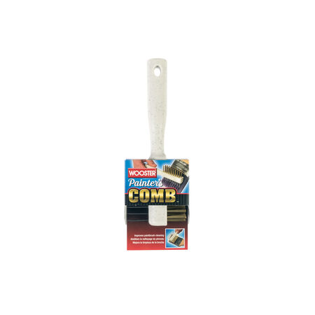 Wooster Beige Stainless Steel Brush and Roller Cleaning Tool