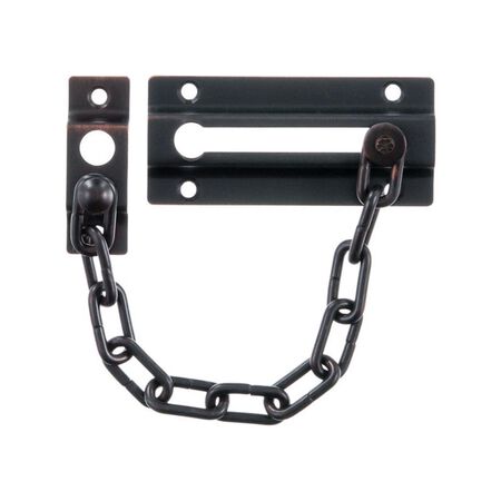 Ace 3.38 in. L Oil Rubbed Bronze Steel Chain Door Guard