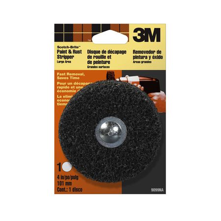 3M 4 in. Dia. Non-Woven Paint and Rust Stripper