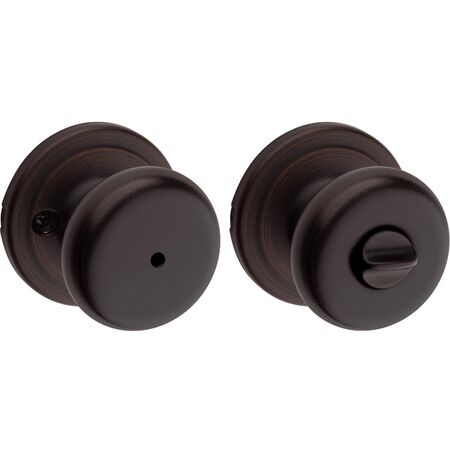 Kwikset Juno Venetian Bronze Privacy Lockset 1-3/4 in.