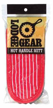 Lodge Hot Handle Mitts Black White and Red 325 deg.
