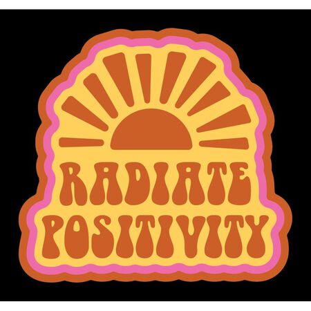 Stickers Northwest Radiate Positivity Sticker