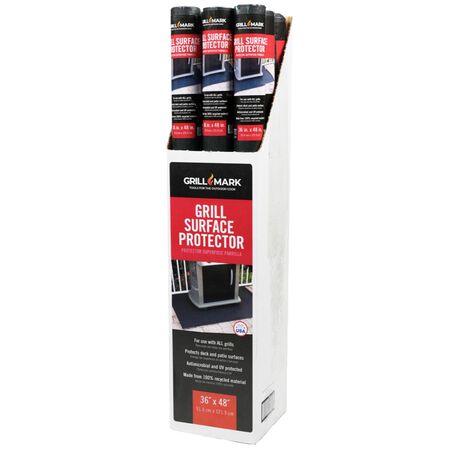 Grill Mark Ground Mat 36 in. W X 48 in. L 1 each