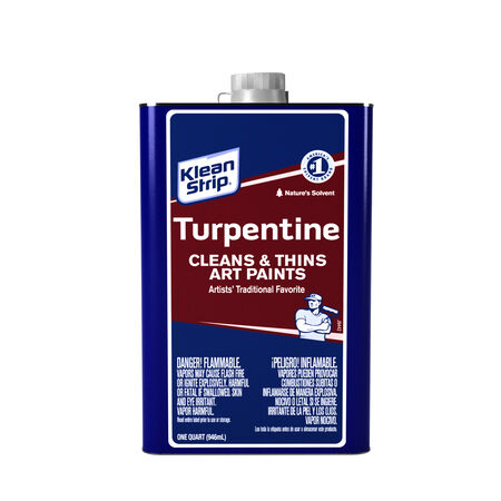 Klean Strip Turpentine Solvent 1 qt