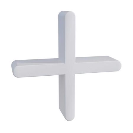 QEP 1/16 in. H X 0.06 in. W X 0.06 in. L Plastic Tile Spacer 300 pk