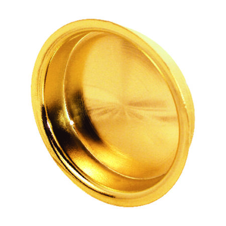 Prime-Line Brass-Plated Side mount Pull Handle