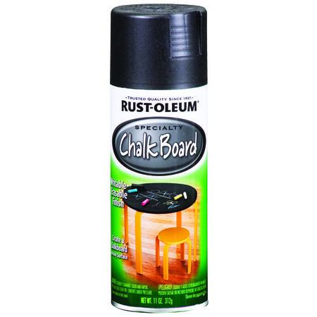 Rust-Oleum Flat Black Chalkboard Paint 11 oz