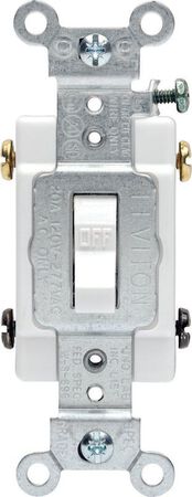 Leviton Commercial 20 amps Toggle Switch Double Pole