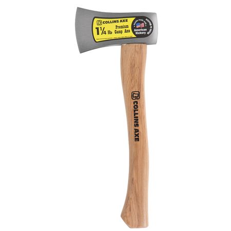 Collins 1.25 lb Single Bit Hunting Axe 14 in. Wood Handle