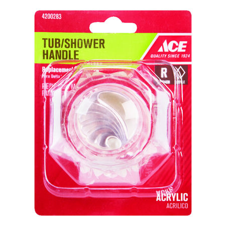 Ace For Delta Clear Tub and Shower Faucet Handle