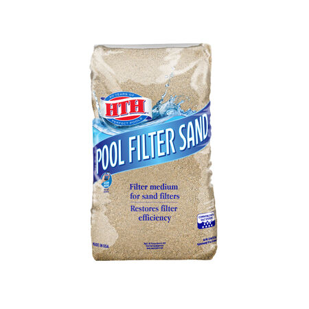 HTH Pool Care Pool Filter Sand 50 lb