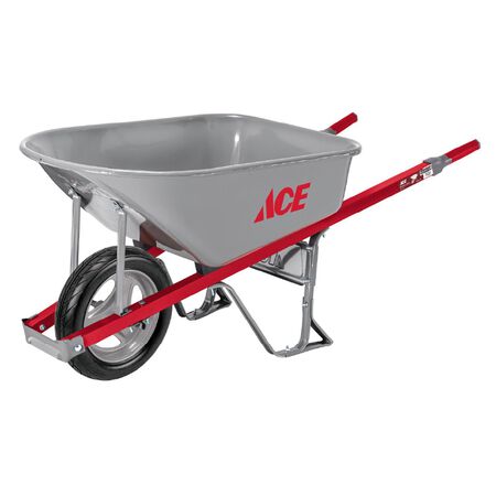 Ace Steel Contractor Wheelbarrow 6 cu ft
