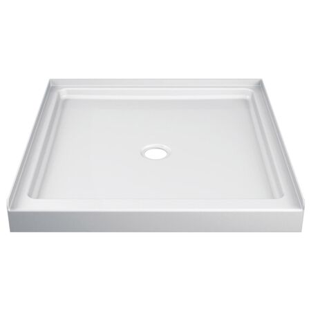 Delta Hycroft 4.5 in. H X 36 in. W X 36 in. L White Shower Base