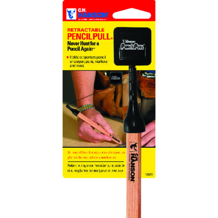 C.H. Hanson 3.5 in. L Retractable Pencil Pull Black 1 pc