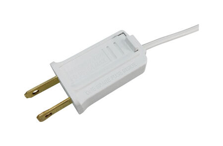 Ace Indoor Extension Cord 18/2 SPT-2 15 ft. L White