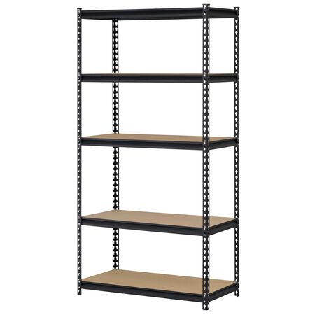 Edsal Muscle Rack 72in. H x 36in. W x 18in. D Steel Shelving Unit