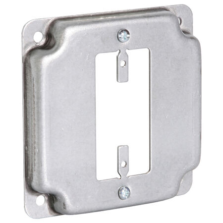 Raco Square Steel 1 gang Exposed Work Cover