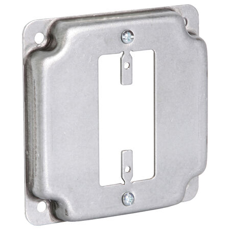 Raco Square Steel 1 gang Exposed Work Cover For 1 GFCI Receptacle