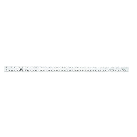 Ace 48 in. L X 2 in. W Aluminum Straight Edge Rule SAE