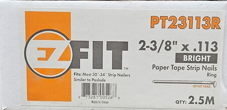 Nail EZ 2-3/8x.113 Frm Rng Ppr