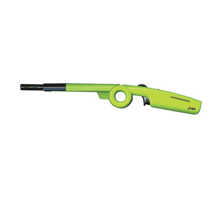 Scripto BGM7R-1/12CD Folding Utility Lighter, Butane, Neon Green 