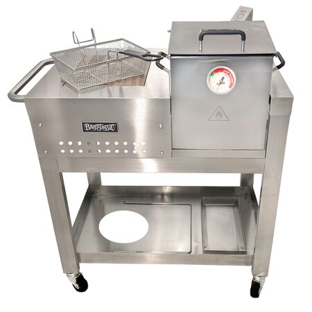 Bayou Classic 2.5-gal Stainless Fryer Workstation
