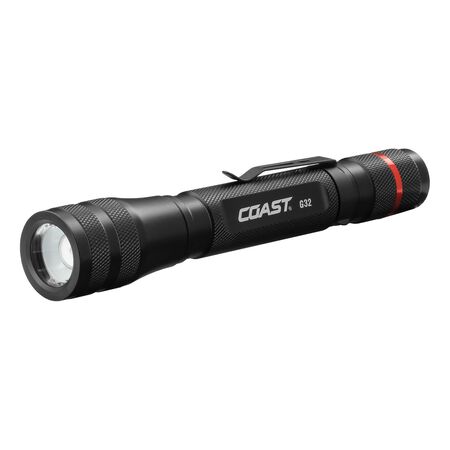 Coast G32 355 lumens Flashlight LED AA Black
