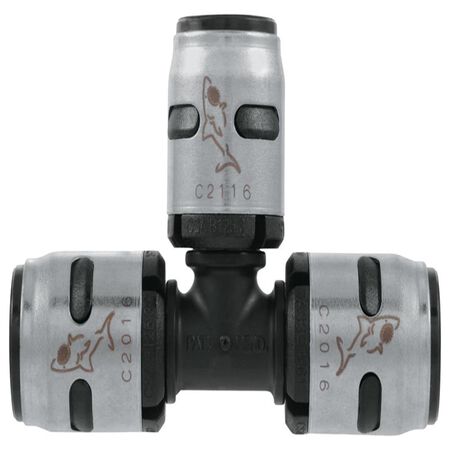 SharkBite EvoPEX 1/2 in. Push X 1/2 in. D Push Plastic Tee