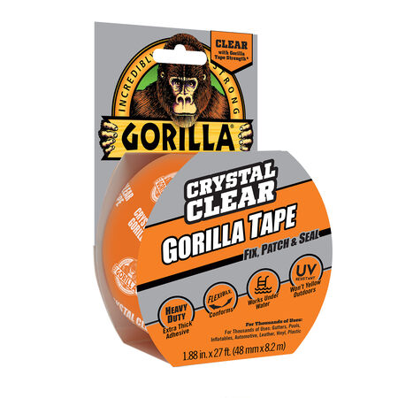 Gorilla 1.88 in. W X 9 yd L Tape Clear