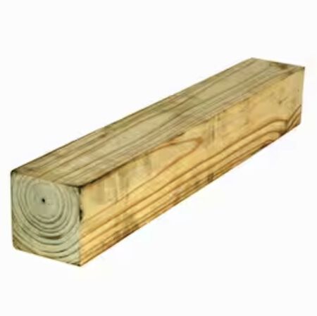 4 in. x 4 in. x 16 ft. Clear & Better Pine