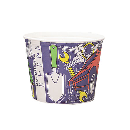 Leaktite Multicolored 2.5 qt Paint Pail Liner