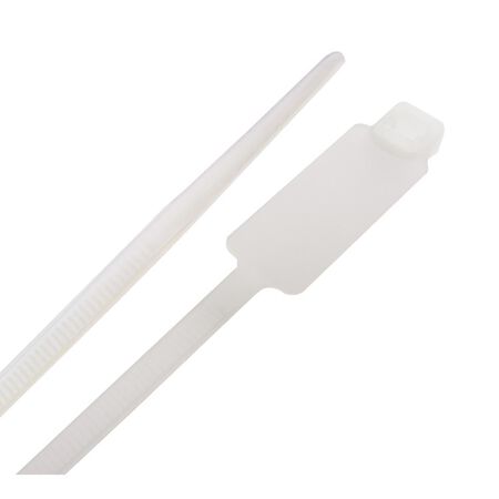 Steel Grip 8 in. L White Cable Tie 25 pk