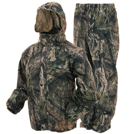 Frogg Toggs Rain Suit Mossy Oak Country Camo Size Large