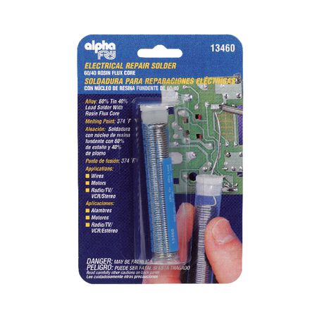 Alpha Fry 3/4 oz Repair Solder 0.05 in. D Tin/Lead 60/40 1 pc