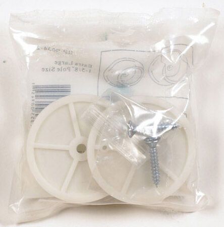 John Sterling 1-5/8 in. Dia. x 1-5/8 in. L x 1-5/8 in. L White Pole Sockets