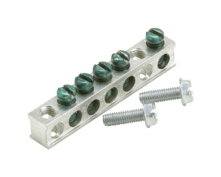 Eaton Cutler-Hammer 0 amps N/A V 5 space 5 circuits Bolt-On Mount Ground Bar Kit